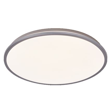 Osram - LED-kattovalaisin ORBIS DUBLIN LED/36W/230V, halkaisija 49 cm, hopeanvärinen