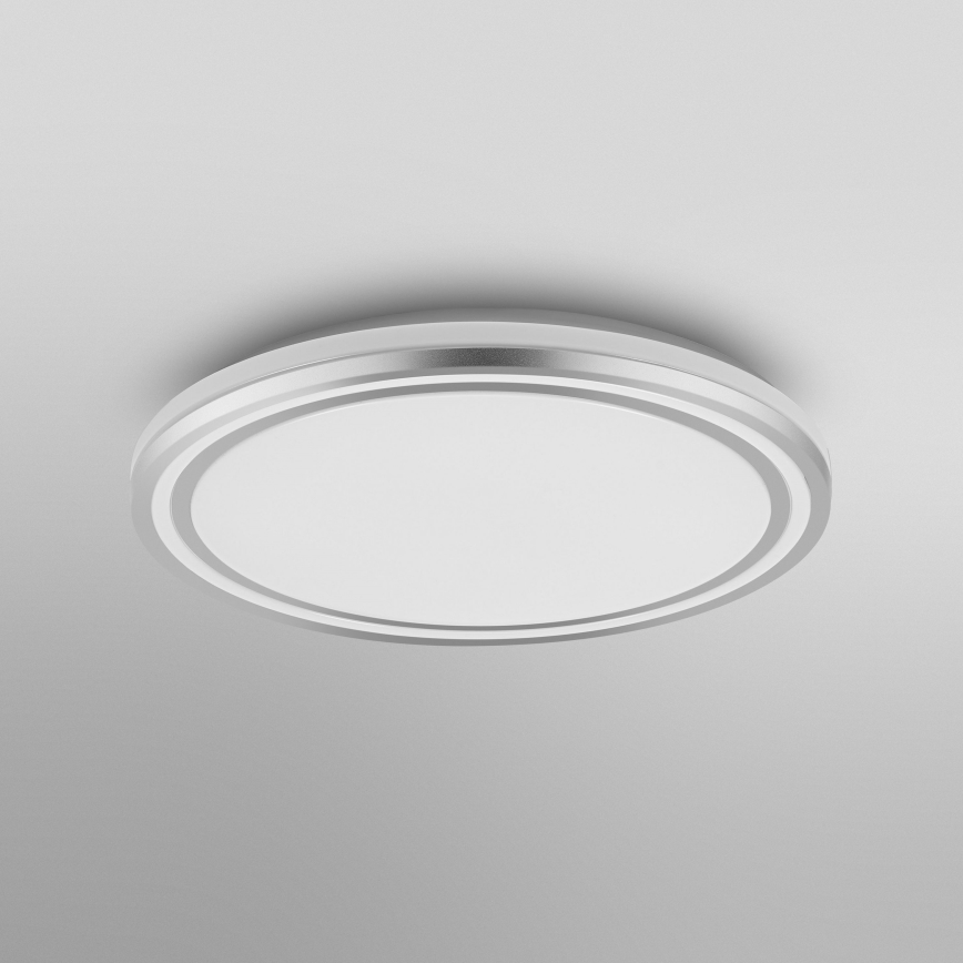 Osram - LED-kattovalaisin ORBIS HELMAN LED/24W/230V, halkaisija 39 cm, hopea