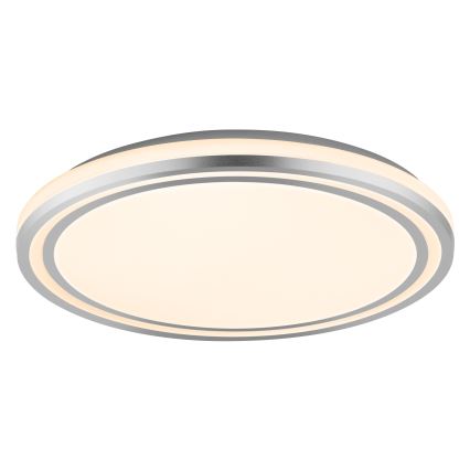Osram - LED-kattovalaisin ORBIS HELMAN LED/24W/230V, halkaisija 39 cm, hopea