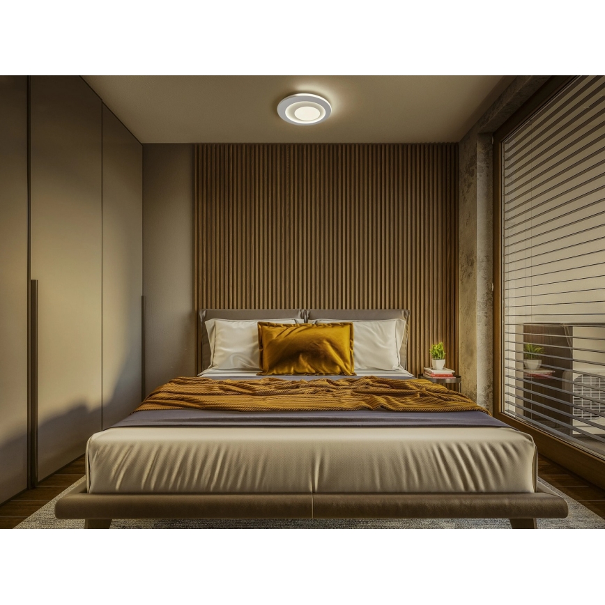 Osram - LED-kattovalaisin ORBIS SPIRAL LED/27W/230V halkaisija 40 cm valkoinen