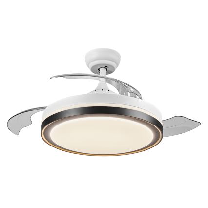 Osram - LED-kattotuuletin/valaisin LED/66W/230V 3000/4000/6500K valkoinen + kaukosäädin