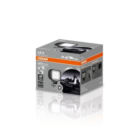 Osram - LED-kohdevalaisin ajoneuvoon RECT WL VX80-WD LED/17W/12/24V IP69 6000K