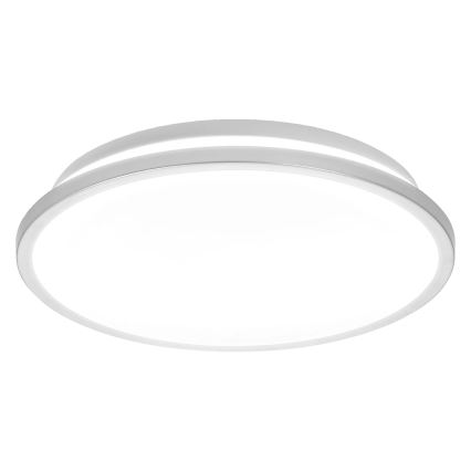 Osram - LED-kylpyhuoneen kattovalaisin DISC LED/18W/230V 3000/4000K Ø 30 cm IP44 hopea