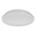 Osram - LED-kylpyhuoneen kattovalaisin DISC LED/18W/230V 3000/4000K Ø 30 cm IP44 hopea