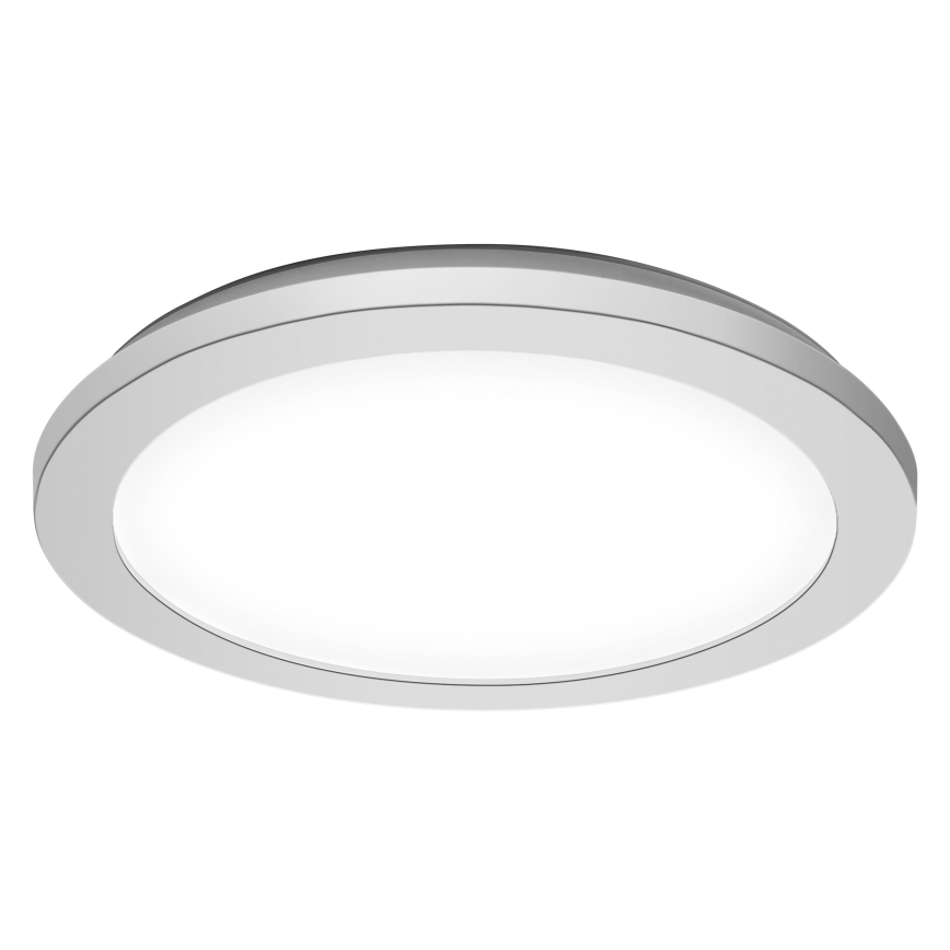 Osram - LED-kattovalaisin kylpyhuoneeseen ORBIS DISC LED/22W/230V 3000/4000 K Ø 30 cm IP44 mattakromi