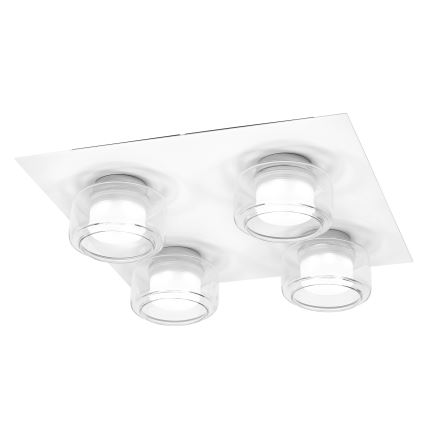 Osram - LED-kylpyhuoneen kattovalaisin ORBIS FLAME 4xLED/5,5W/230V 3000/4000K IP44 valkoinen
