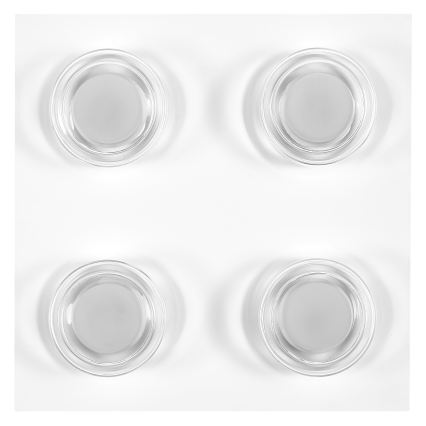 Osram - LED-kylpyhuoneen kattovalaisin ORBIS FLAME 4xLED/5,5W/230V 3000/4000K IP44 valkoinen