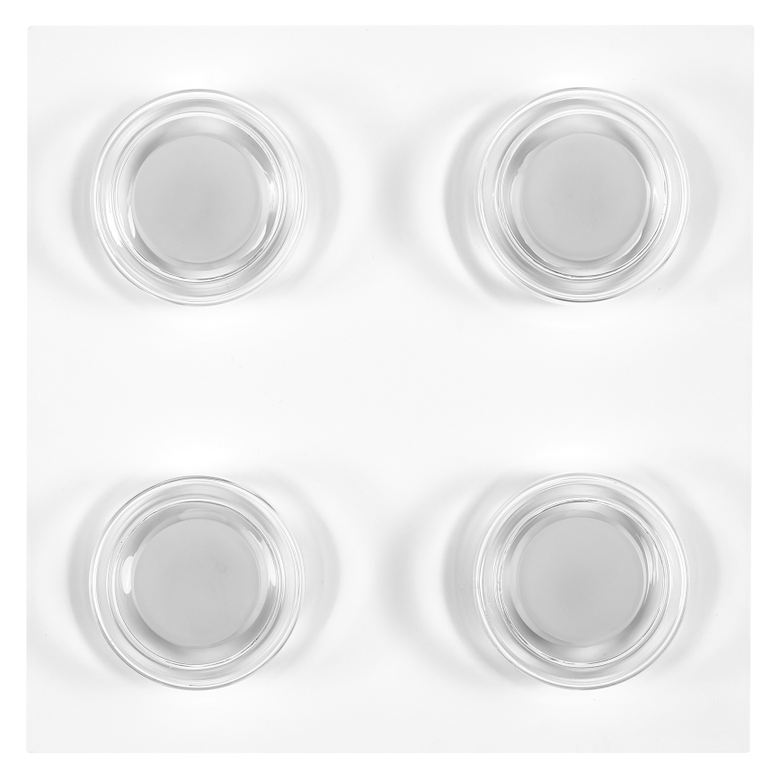 Osram - LED-kylpyhuoneen kattovalaisin ORBIS FLAME 4xLED/5,5W/230V 3000/4000K IP44 valkoinen
