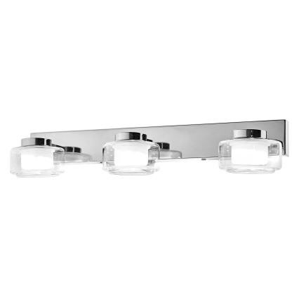 Osram - LED-kylpyhuoneen seinävalaisin ORBIS FLAME 3xLED/5,5W/230V 3000/4000K IP44 kiiltävä kromi
