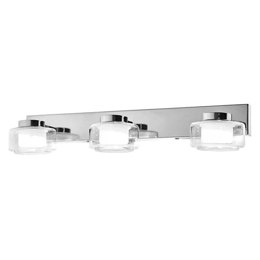 Osram - LED-kylpyhuoneen seinävalaisin ORBIS FLAME 3xLED/5,5W/230V 3000/4000K IP44 kiiltävä kromi