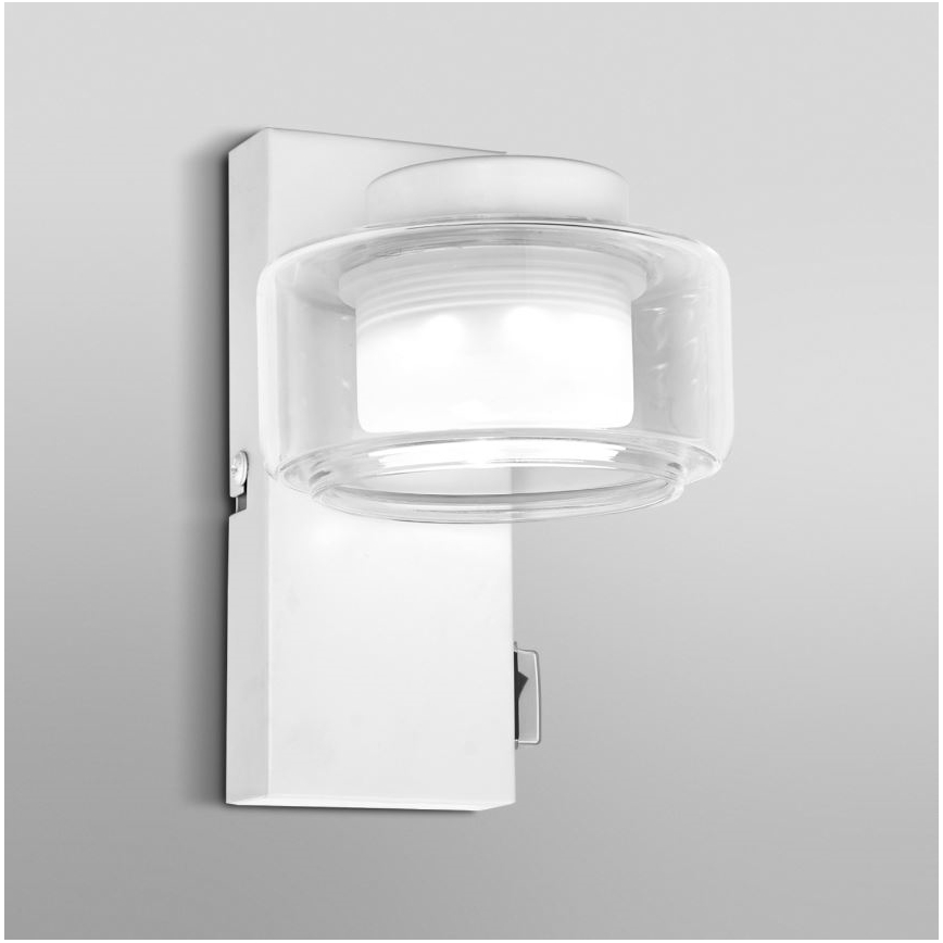 Osram - LED-kylpyhuoneen seinävalaisin ORBIS FLAME LED/5,5W/230V 3000/4000K IP44 valkoinen
