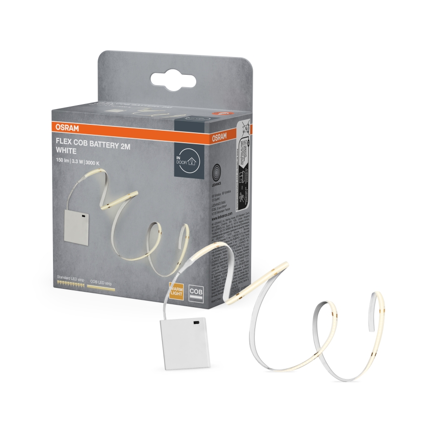Osram - LED-nauha FLEX COB BATTERY 2m LED/3,3W/4xAA