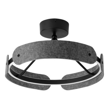 Osram - LED-pinta-asennettava kattovalaisin DECOR CURVE LED/33W/230V halkaisija 43 cm harmaa