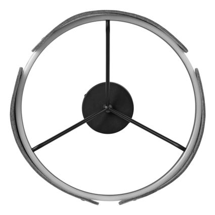 Osram - LED-pinta-asennettava kattovalaisin DECOR CURVE LED/33W/230V halkaisija 43 cm harmaa