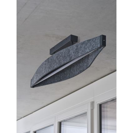 Osram - LED pintakiinnitteinen kattovalaisin DECOR FLAT LED/23W/230V harmaa