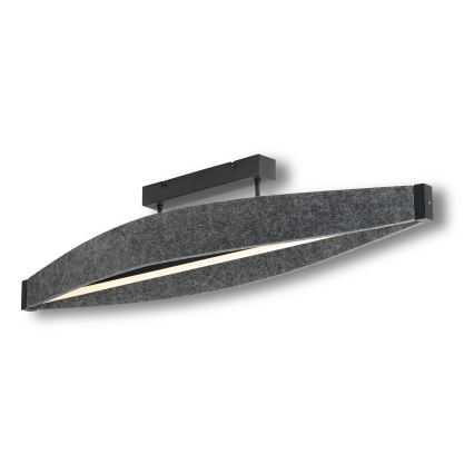 Osram - LED pintakiinnitteinen kattovalaisin DECOR FLAT LED/23W/230V harmaa