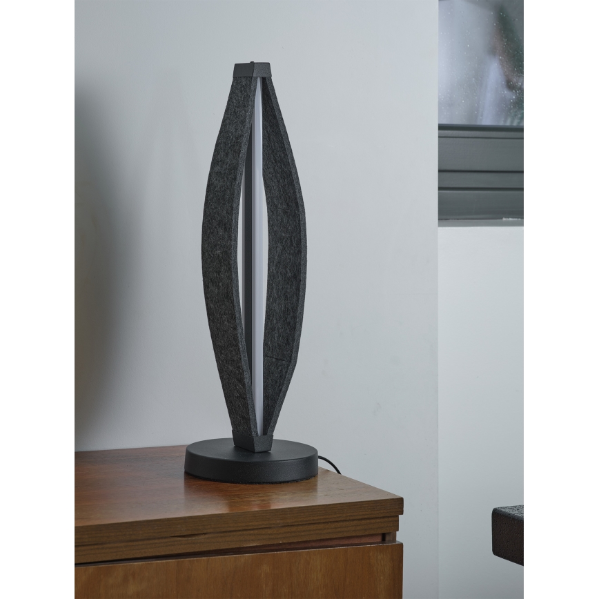 Osram - LED-pöytälamppu DECOR FLAT LED/13W/230V harmaa