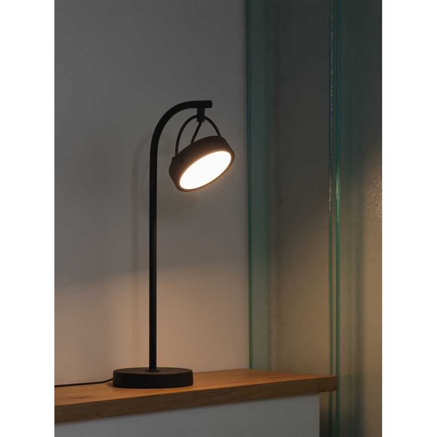 Osram - LED-pöytävalaisin DECOR PUCK LED/11W/230V CRI 90 musta