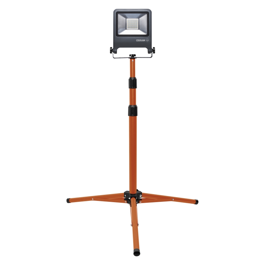 Osram - LED-reflektori jalustalla TRIPOD LED/50W/230V 4000K IP65 oranssi