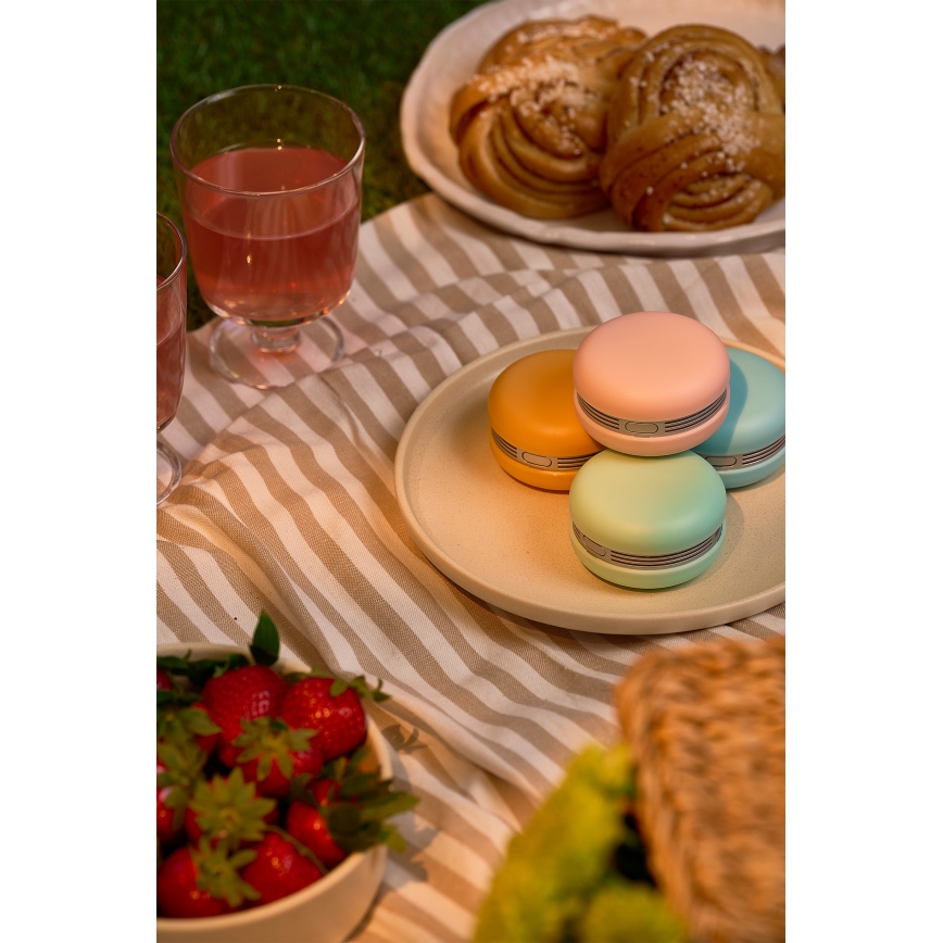 Osram - LED RGB himmennettävä kaiutin SMART+ MACARON LED/1,75W/3,7V 450 mAh sininen