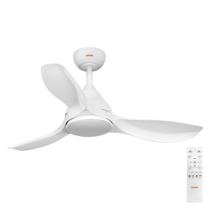Osram - LED RGB himmennettävä kattotuuletin NORDES LED/18W/230V 3000-6500K + kaukosäädin