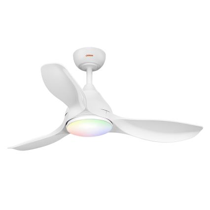 Osram - LED RGB himmennettävä kattotuuletin NORDES LED/18W/230V 3000-6500K + kaukosäädin