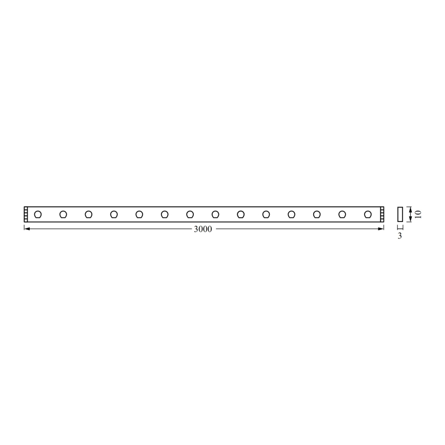 Osram - LED RGB himmennettävä nauha SMART+ MAGIC FLEX 3m LED/15,5W/230V Wi-Fi + kaukosäädin