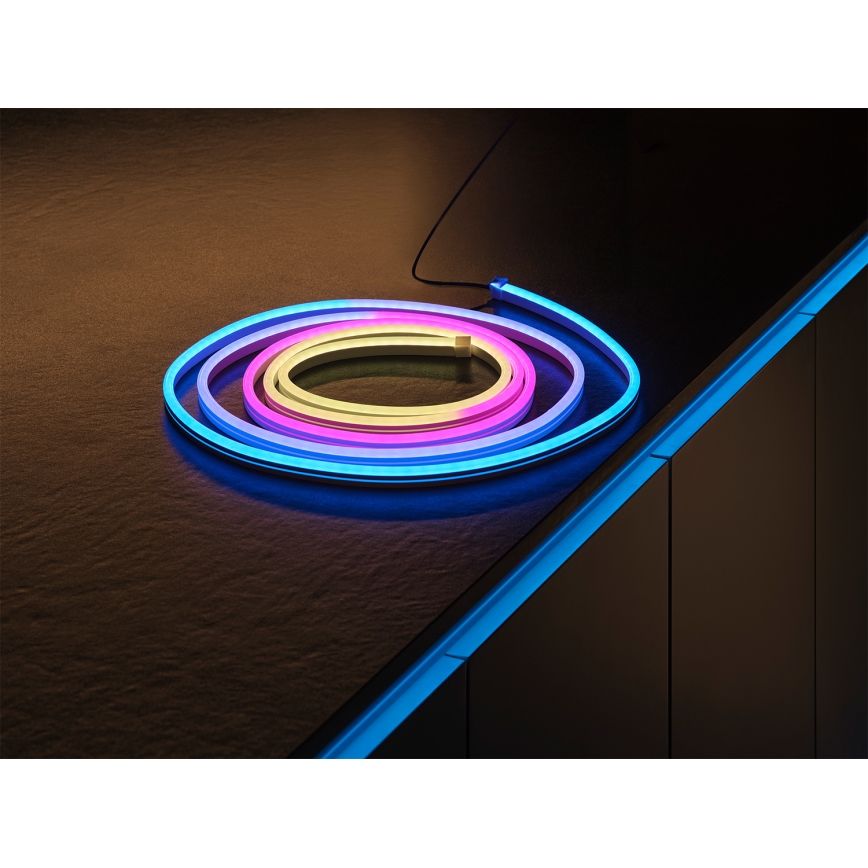 Osram - LED RGB himmennettävä ulkokäyttöön sopiva valonauha SMART+ MAGIC 5m LED/24W/230V IP44 Wi-Fi+ kaukosäädin