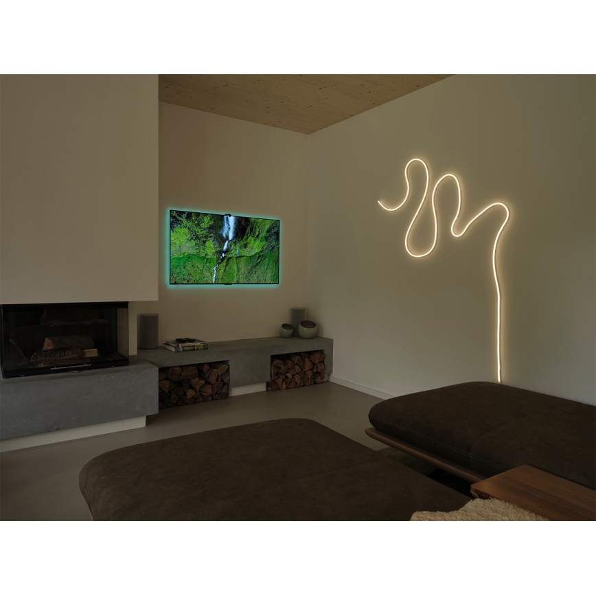 Osram - LED RGB himmennettävä ulkokäyttöön sopiva valonauha SMART+ MAGIC 5m LED/24W/230V IP44 Wi-Fi+ kaukosäädin
