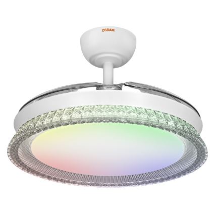 Osram - LED RGB Himmennettävä kattovalaisin tuulettimella CIERZO LED/35W/230V 3000-6500K + kaukosäädin