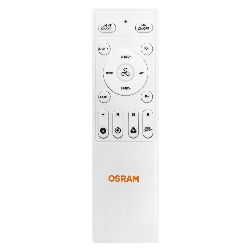 Osram - LED RGB Himmennettävä kattovalaisin tuulettimella CIERZO LED/35W/230V 3000-6500K + kaukosäädin