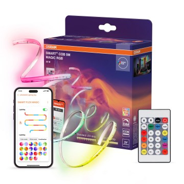Osram - LED RGB himmennettävä valonauha SMART+ MAGIC 5m LED/35W/230V Wi-Fi + kaukosäädin