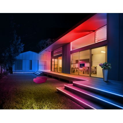 Osram - LED RGB+TW himmennettävä ulkokäyttöinen valonauha SMART+ FLEX 3m LED/12,5W/230V 2700-6500K IP44 Wi-Fi