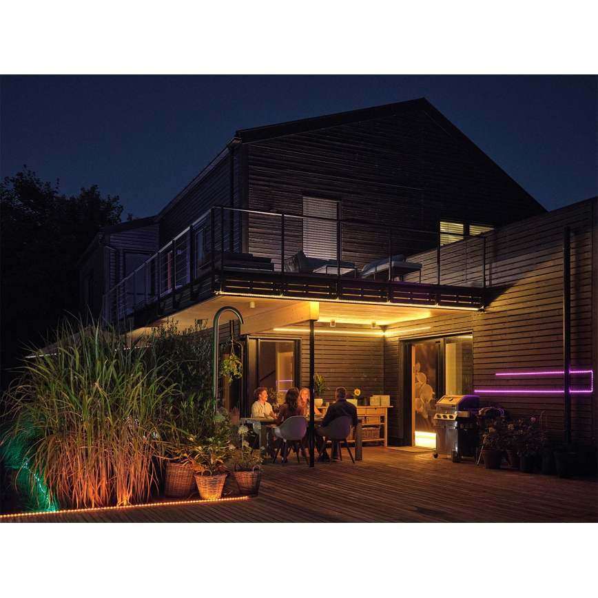 Osram - SMART+ FLEX 5 m RGB+TW himmennettävä ulkokäyttöinen LED-nauha, 11 W, 230 V, 2000–6500 K, IP65