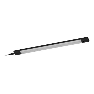 Osram - LED RGBW himmennettävä alakaappivalaisin liiketunnistimella LINEAR EDGE LED/8W/230V 50 cm musta + kaukosäädin