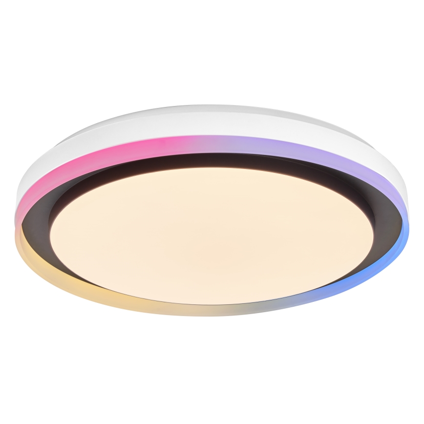 Osram - LED RGBW himmennettävä kattovalaisin SMART+ MAGIC LED/38W/230V halkaisija 49 cm musta 2700-6500K Wi-Fi