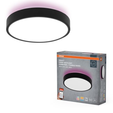 Osram - LED RGBW himmennettävä kattovalaisin SMART+ ORBIS LED/28W/230V halkaisija 35 cm 2700-6500K Wi-Fi
