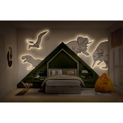 Osram - LED RGBW himmennettävä nauha FLEX 5m LED/10W/230V + kaukosäädin