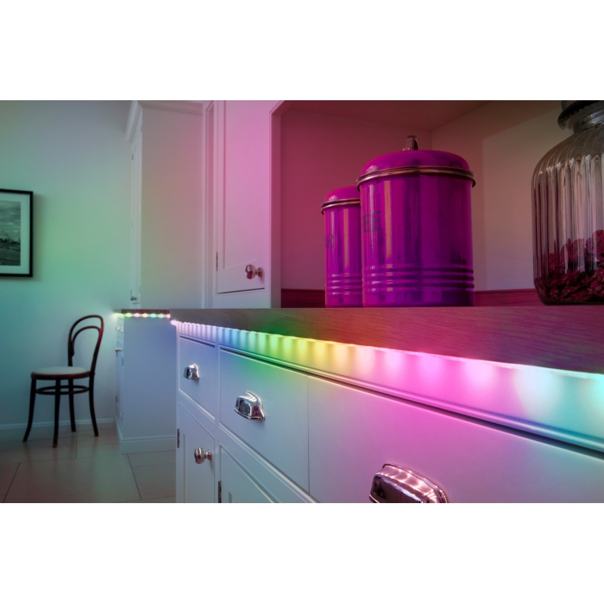 Osram - LED RGBW himmennettävä nauha FLEX 7m LED/18W/230V + kaukosäädin