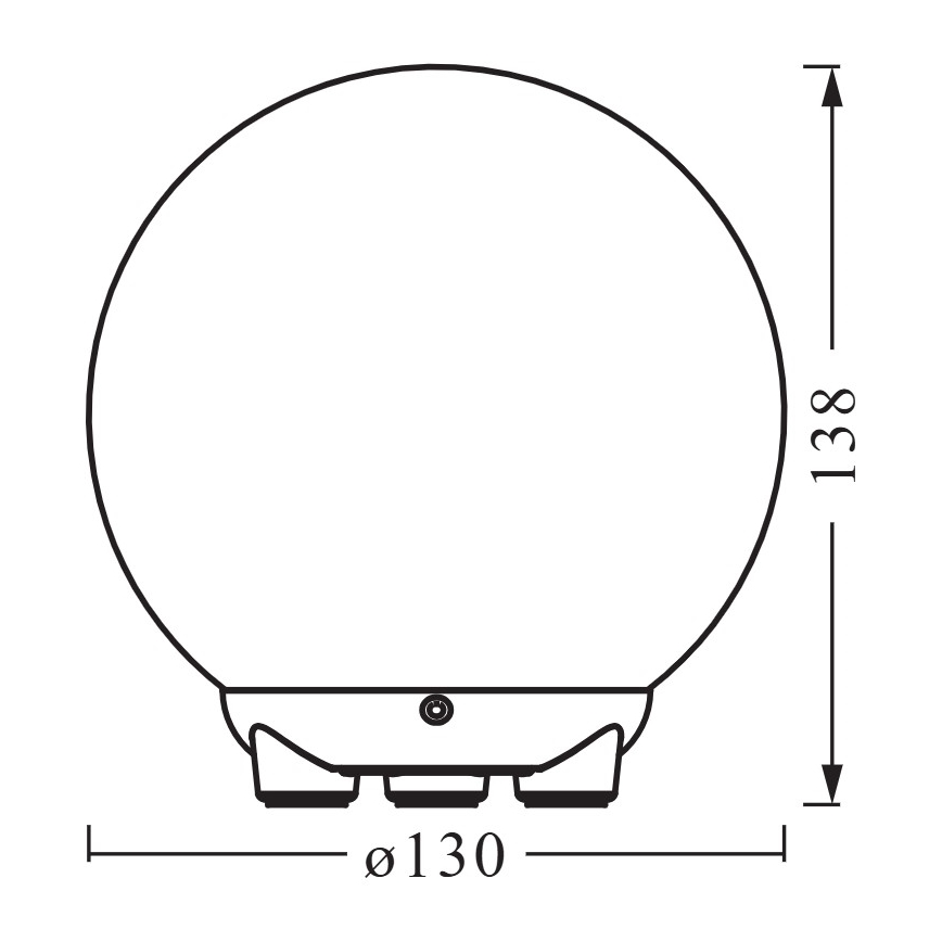 Ledvance - LED RGBW Himennettävä pöytälamppu SMART+ MAGIC LED/2,5W/5V 2200-6500K Wi-Fi valkoinen