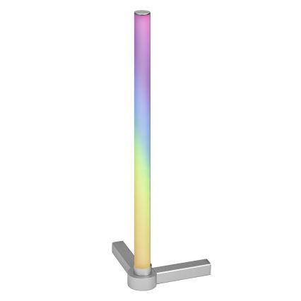 Osram - himmennettävä LED RGBW-pöytälamppu SMART+ MAGIC LED/7,5W/230V 2700-6500K hopea Wi-Fi + kaukosäädin