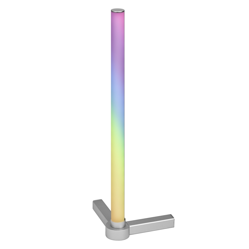 Osram - himmennettävä LED RGBW-pöytälamppu SMART+ MAGIC LED/7,5W/230V 2700-6500K hopea Wi-Fi + kaukosäädin