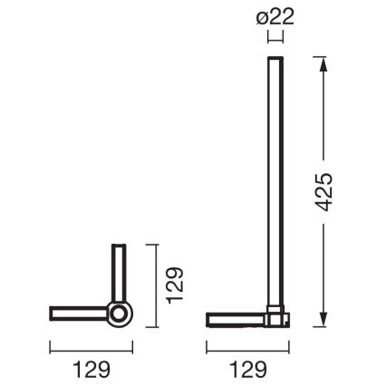 Osram - LED RGBW himmennettävä pöytälamppu SMART+ MAGIC LED/7,5W/230V 2700-6500K musta Wi-Fi + kauko-ohjain