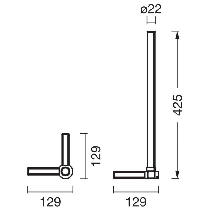Osram - LED RGBW himmennettävä pöytälamppu SMART+ MAGIC LED/7,5W/230V 2700-6500K musta Wi-Fi + kauko-ohjain