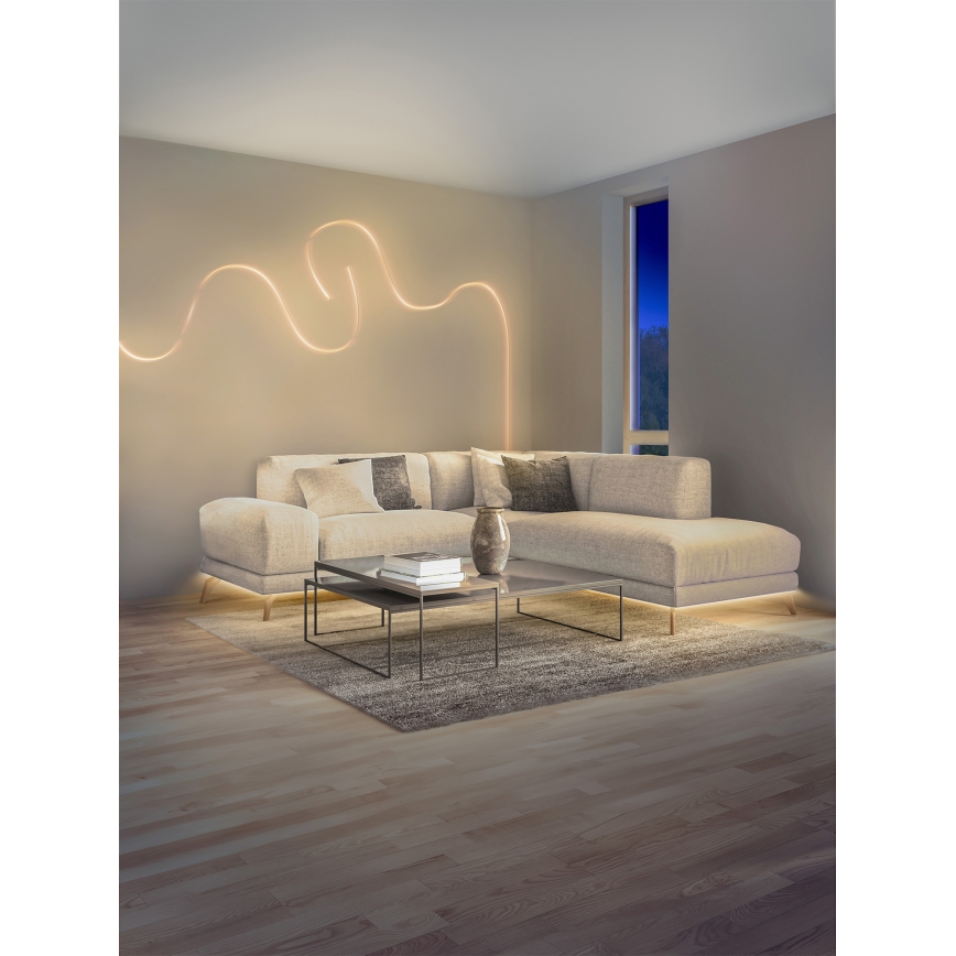 Osram - LED RGBW himmennettävä ulkokäyttöinen nauha SMART+ MAGIC 5m LED/21W/230V IP44 Wi-Fi + kaukosäädin