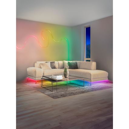 Osram - LED RGBW himmennettävä ulkokäyttöinen nauha SMART+ MAGIC 5m LED/21W/230V IP44 Wi-Fi + kaukosäädin