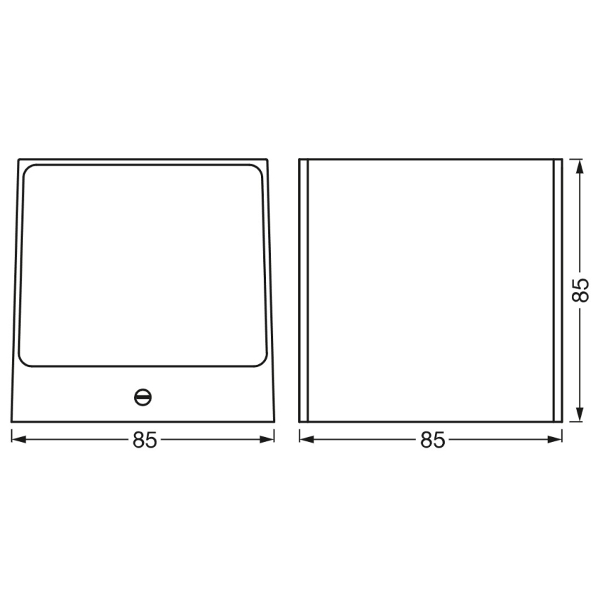 Osram - LED RGBW himmennettävä ulkoseinävalaisin SMART+ BRICK LED/14W/230V IP44 Wi-Fi