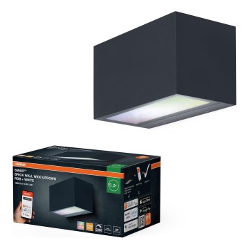 Osram - LED RGBW Himmennettävä ulkoseinävalaisin SMART+ BRICK LED/14W/230V IP44 Wi-Fi