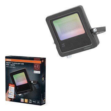 Osram - LED RGBW himmennettävä valonheitin SMART+ FLOODLIGHT LED/30W/230V IP65 Wi-Fi