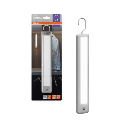 Osram - Ripustettava LED-opastevalaisin liiketunnistimella MOBILE LED/2,35W/5V 1000 mAh valkoinen